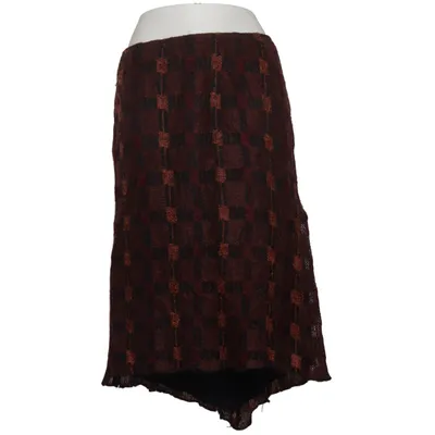 Jupe (Marron, Multicolore) de Anna Sui Acrylique, Mohair, Polyamide, Polyester, Viscose