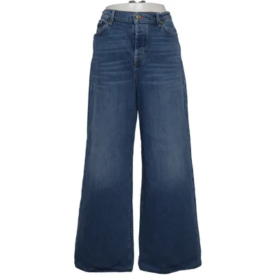 Jeans (Blå) från 7 for All Mankind Bomull, Elastan