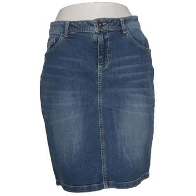 Denim skirt (Blue) from Tbs Cotton, Elastane