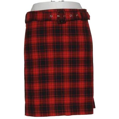 Kjol (Röd, Svart, Flerfärgad) från Divided by H&M Elastan, Polyester, Viskos