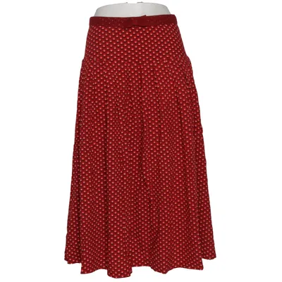 Skirt (Red, White) from Blutsgeschwister Polyester, Viscose