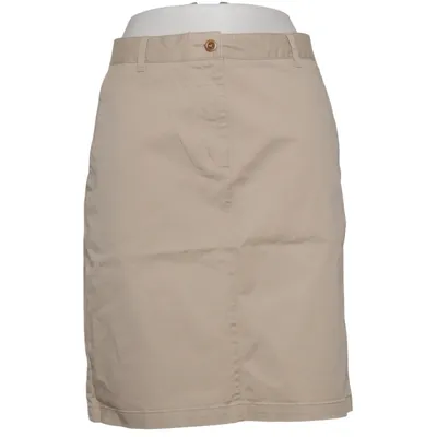 Nederdel (Beige) fra GANT Bomuld, Elastan
