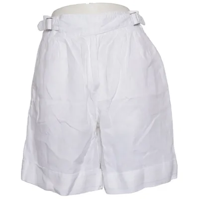 Short (Blanc) de Massimo Dutti Coton