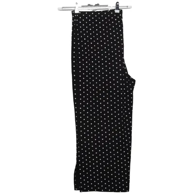 Culottes (Black, White) from OCK Elastane, Viscose
