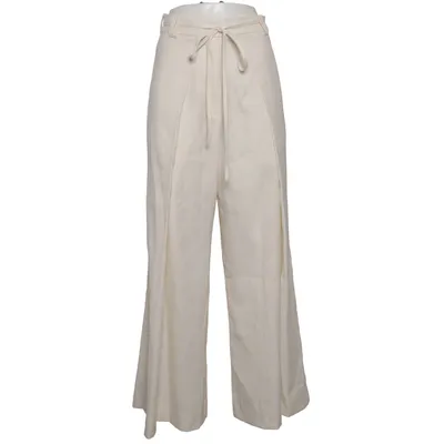 Palazzobyxor (Vit) från ELEH Polyester