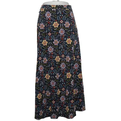 Maxi skirt (Blue, Multicolored) from Seasalt Cornwall Elastane, Organic cotton