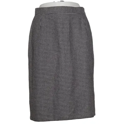 Jupe crayon (Noir, Blanc) de Collection Chalice Polyester, Laine