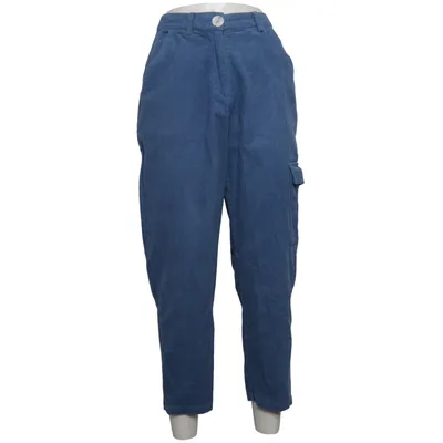 Fløjlsbukser (Blå) fra Native Youth Bomuld, Polyester