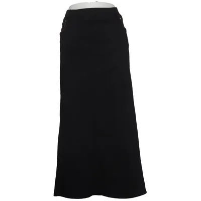 Maxi skirt (Black) from Etro Milano Cotton, Elastane