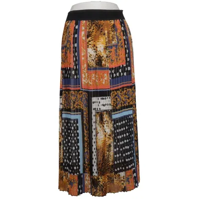 Maxi nederdel (Gul, Flerfarvet) fra Malvin Polyester