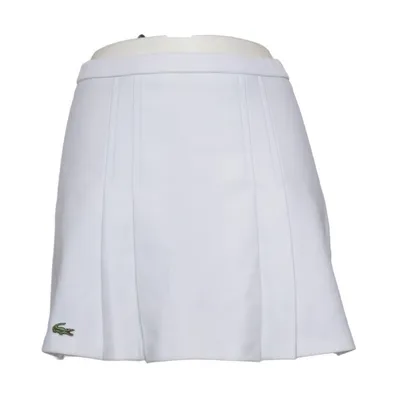 Skirt (White) from Chemise Lacoste Cotton, Polyester