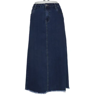 Jeanskjol (JW2571) från Jewelly Bomull, Elastan, Polyester, Viskos