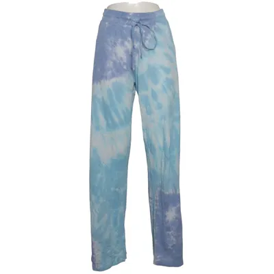 Pantalon patte d'éléphant (Bleu, Blanc) de Not Shy