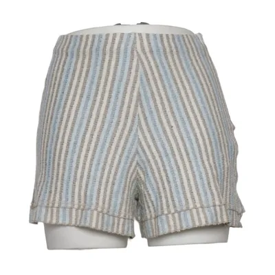 Shorts (Blå, Vit, Grå) från Zara Collection Akryl, Bomull