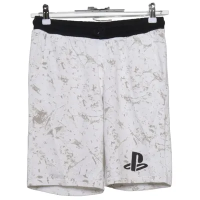 Mjukisshorts (Vit, Grå, Svart) från Playstation Bomull