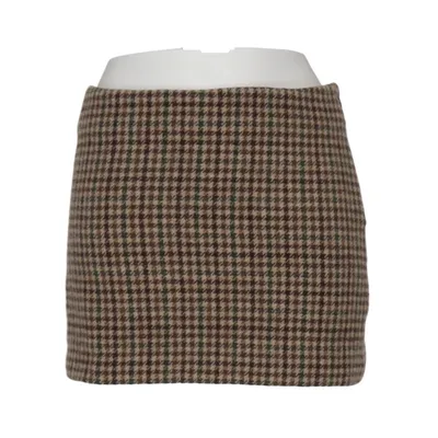 Nederdel (Brun, Grøn, Flerfarvet) fra Parosh Acetat, Viscose, Uld
