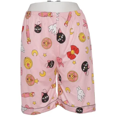Pyjamasshorts (Rosa, Flerfärgad) från Sailor Moon