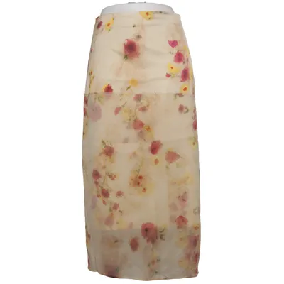Kjol (Beige, Flerfärgad) från Zara