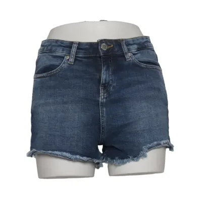 Denim shorts (Blauw) van Denim Miss Selfridge Katoen, Elastaan