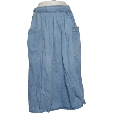 Denim skirt (Blue) from Lizwear Cotton