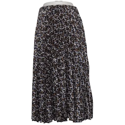 Jupe (Noir, Marron, Blanc) de Massimo Dutti Polyester