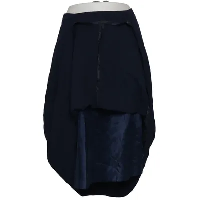 Kjol (Blå) från Maison Martin Margiela by H&M Polyester, Viskos, Ull