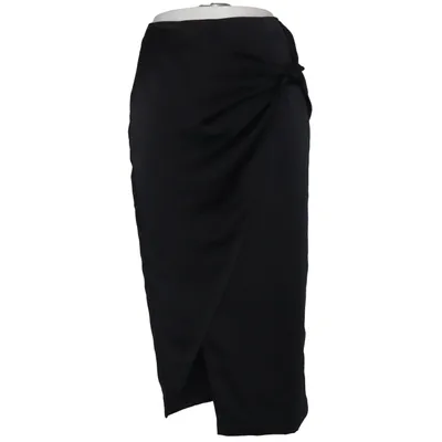 Wrap skirt (Black) from Lavish Alice Elastane, Polyester