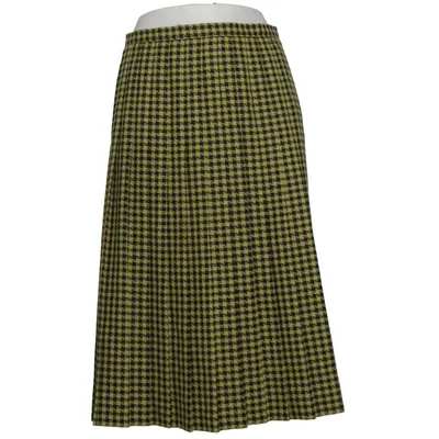 Jupe (Jaune, Noir) de Trevira Polyester, Viscose