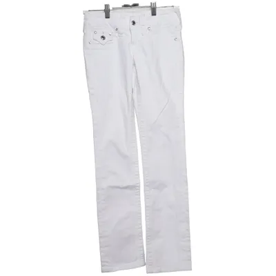 Jeans (White) from True Religion Cotton, Elastane