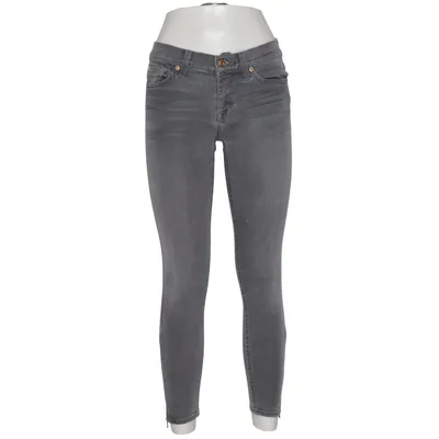 Jeans (Grå) från 7 for All Mankind Bomull, Elastan, Polyester
