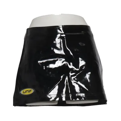 Vinyl rok (Zwart) van Unif Polyester, Polyurethaan