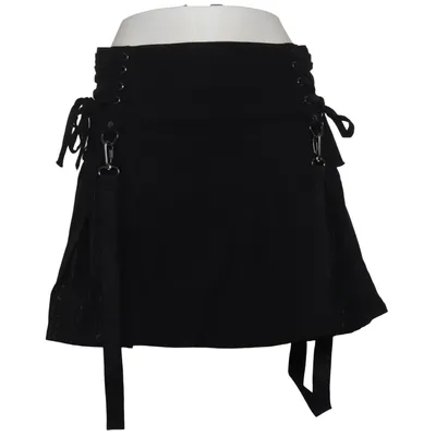 Skirt (Black) from Killstar Elastane, Polyamide, Viscose