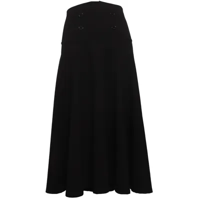 Nederdel (Sort) fra Belsira Elastan, Polyester