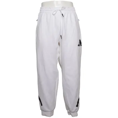 Mjukisbyxor (Vit) från Adidas Bomull, Polyester