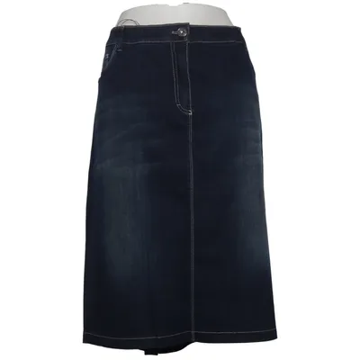 Jeanskjol (Blå) från Samoon by Gerry Weber Bomull, Elastan