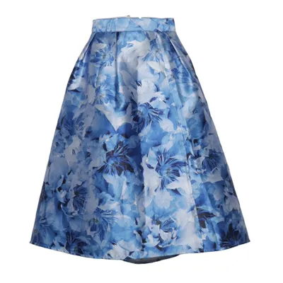 Kjol (Blå, Vit) från Luxe Polyester