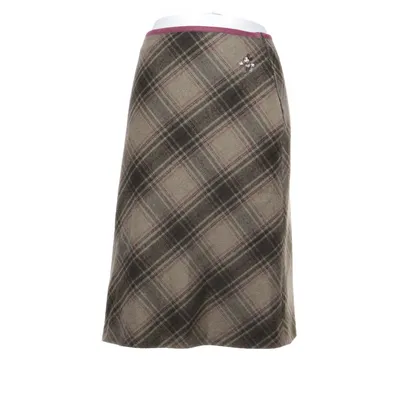 Skirt (Beige, Green, Multicolored) from Donaldson Acetate, Polyamide, Polyester, Wool
