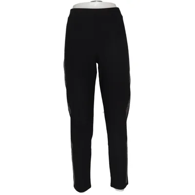 Pantalon (Noir) de Elisa Immagine Coton, Élasthane, Polyester
