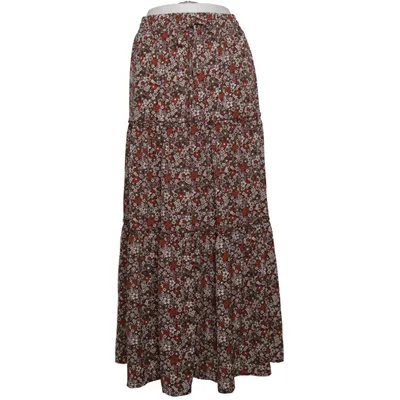 Turtleneck dress (Brown, White, Green) from Self Polyester