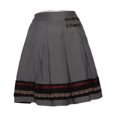 Rock (Grau) von Axes Femme Polyester, Viskose