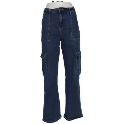 Cargo broek (Blauw) van Monday Katoen, Elastaan, Polyester