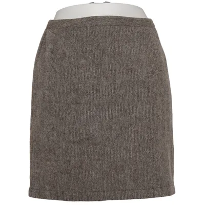 Kjol (Brun) från Miss H. Polyester, Ull