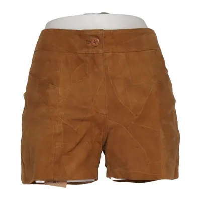 Leather shorts (Brown) from Pelle Pelle Acetate, Leather