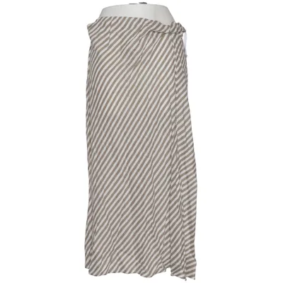 Jupe longue (Beige, Blanc) de Pieces Viscose