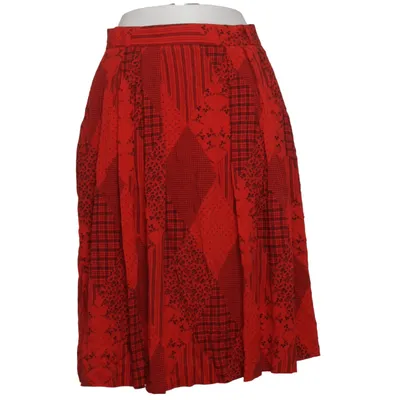 Skirt (Red, Black) from Distler Viscose