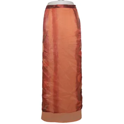 Skirt (Red, Orange, Multicolored) from Merrytime Polyamide, Polyester