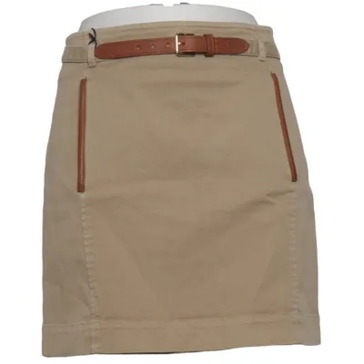 Skirt (Beige) from Ralph Lauren Cotton, Elastane