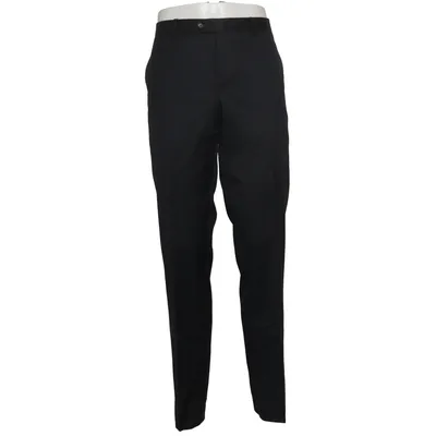 Pantalon de costume (Noir) de Pierre Balmain Coton, Laine