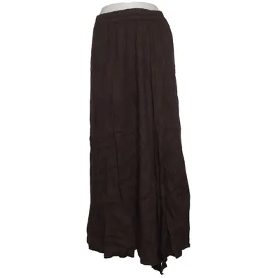Jupe longue (Marron) de La Strada Lin