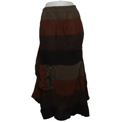 Maxi skirt (Brown, Multicolored) from She's Crazy Linen, Polyamide